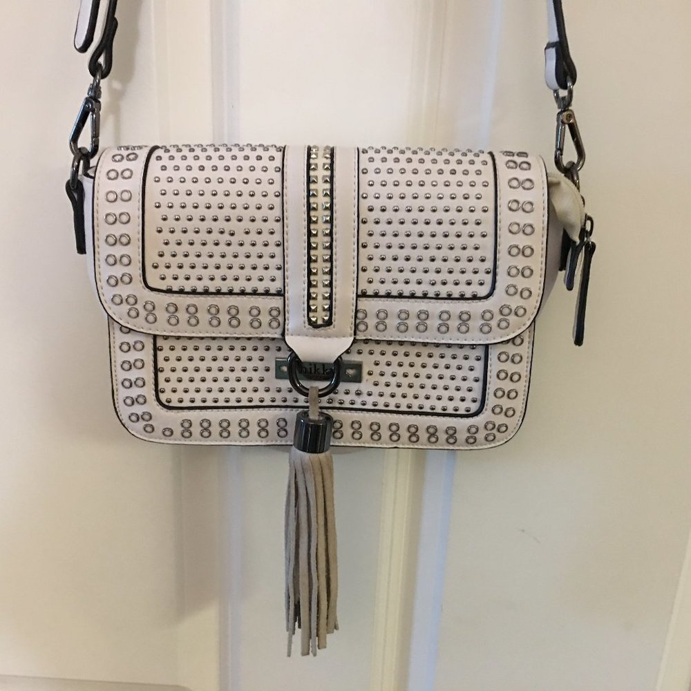 NIKKY USA Embellished White Bag